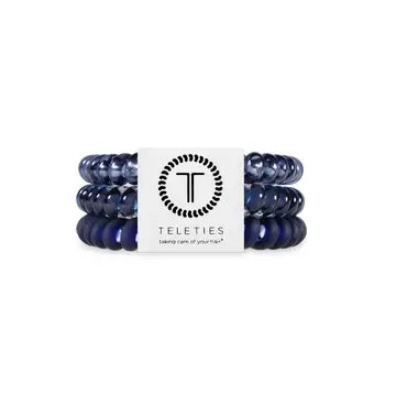 Spiral Hair Coils | Small | Nightfall Navy Hair Ties