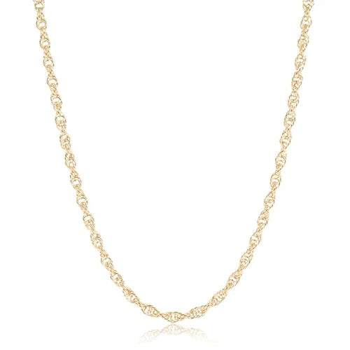 Rope Chain Choker-Gold