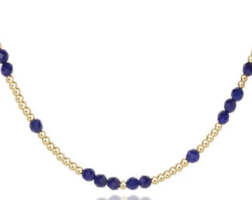 Hope Unwritten Gemstone-Lapis Choker