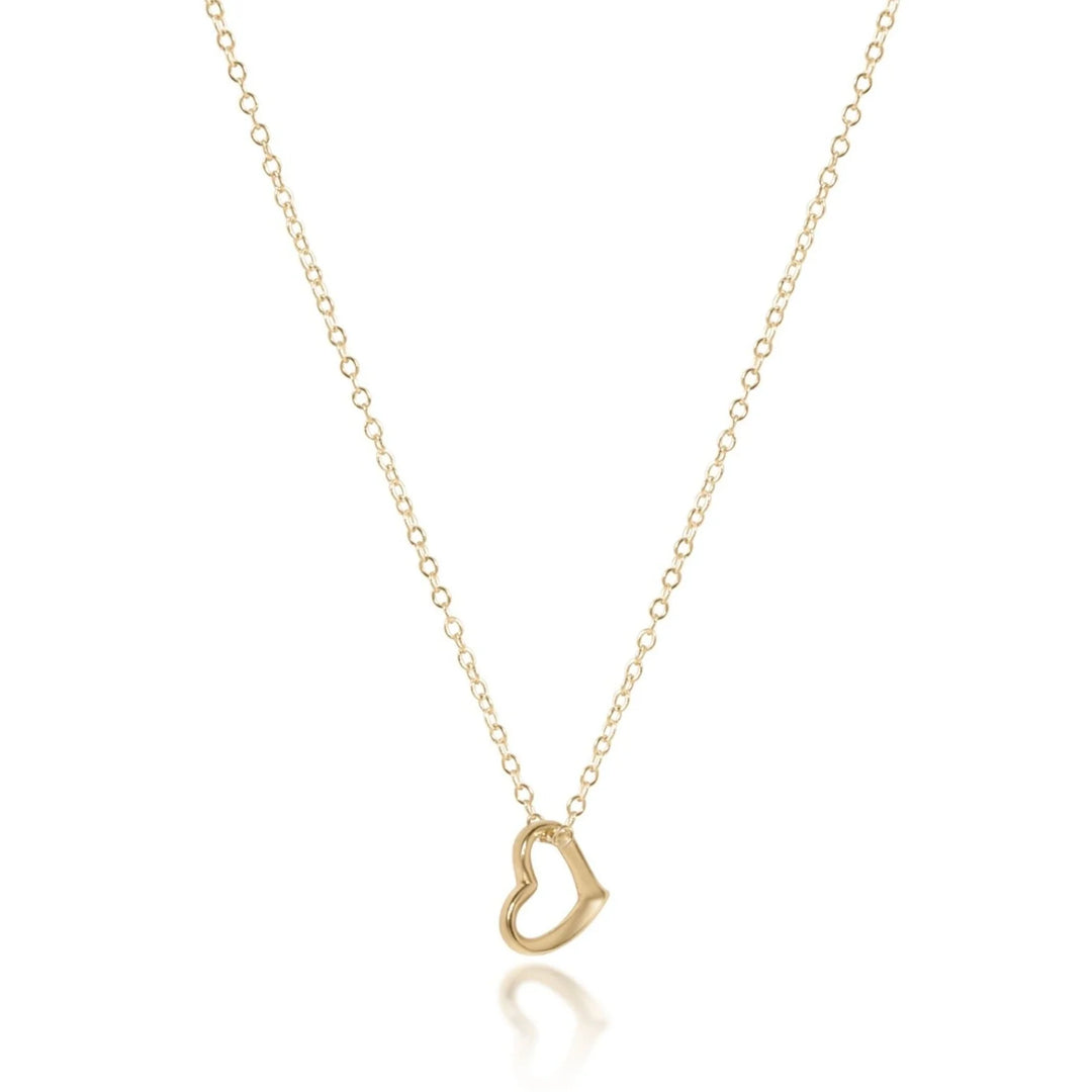 Love Small Gold Charm