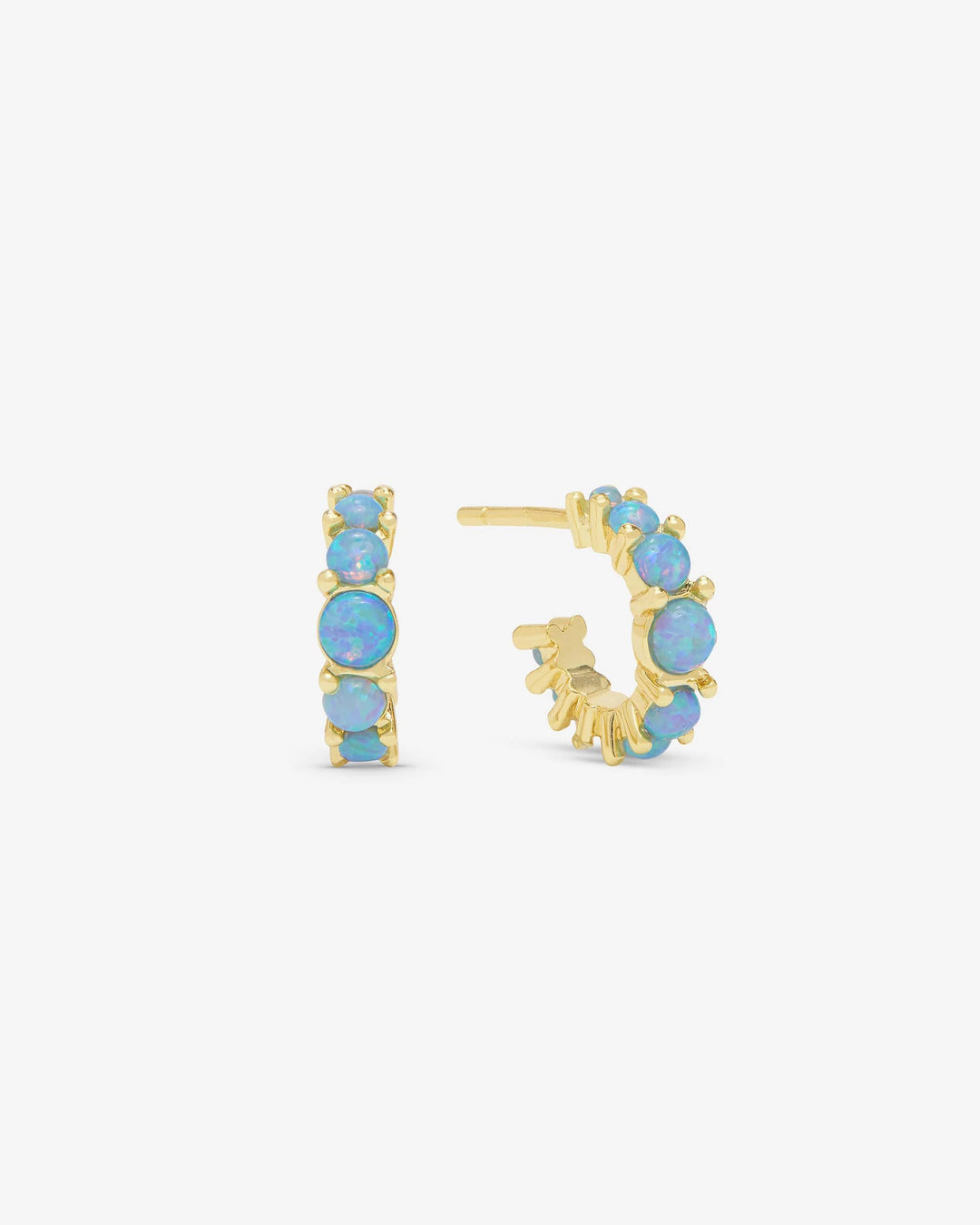 "Oh She Fancy" Graduated Huggies Gold|Blue Opal