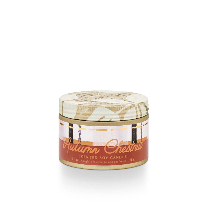 Tried & True Autumn Chestnut Small Tin