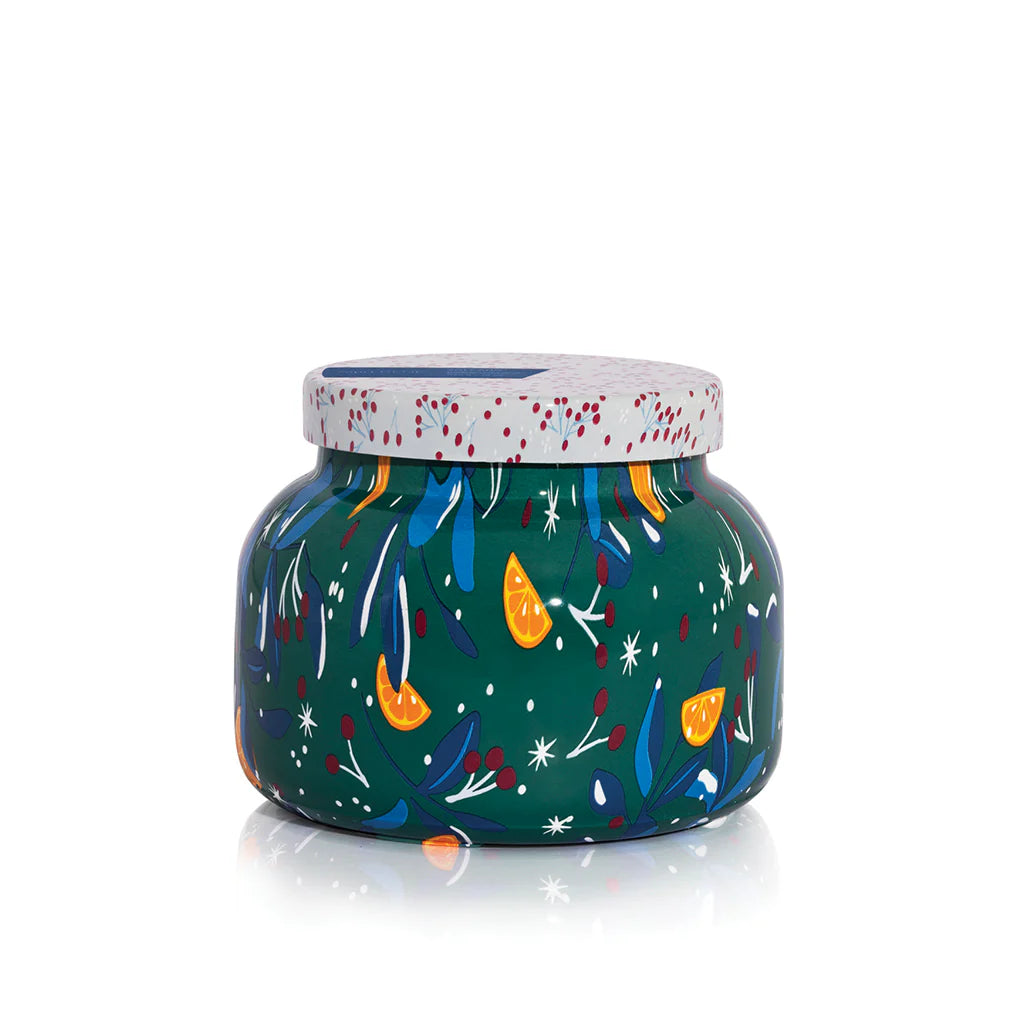 VOLCANO HOLIDAY PATTERN CANDLE