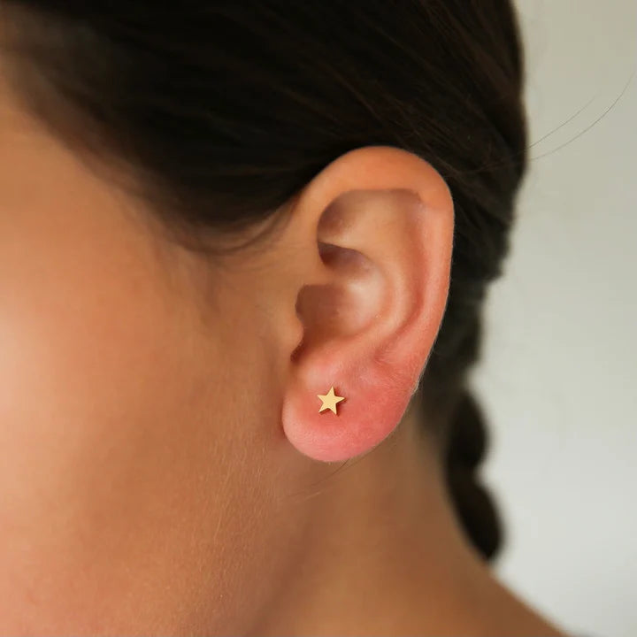 Gold Star Studs