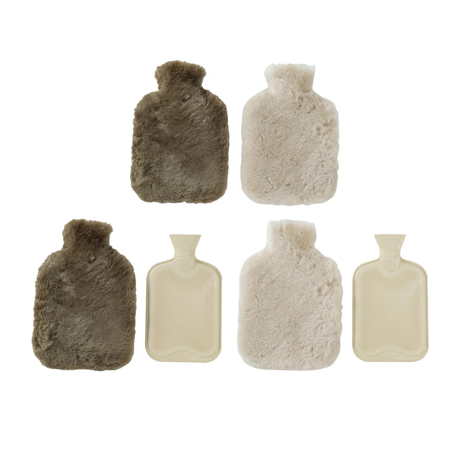 Sheep Fur Water Bottle Cover
