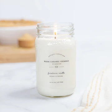 Warm Caramel Crumble Candle