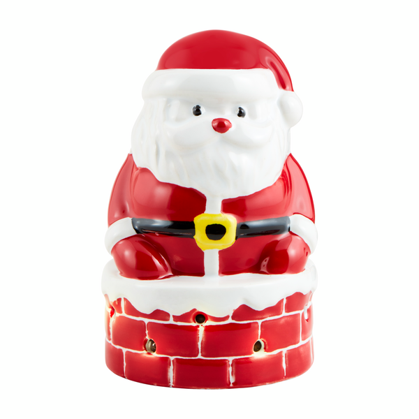 SINGING LIGHT-UP SANTA SITTER