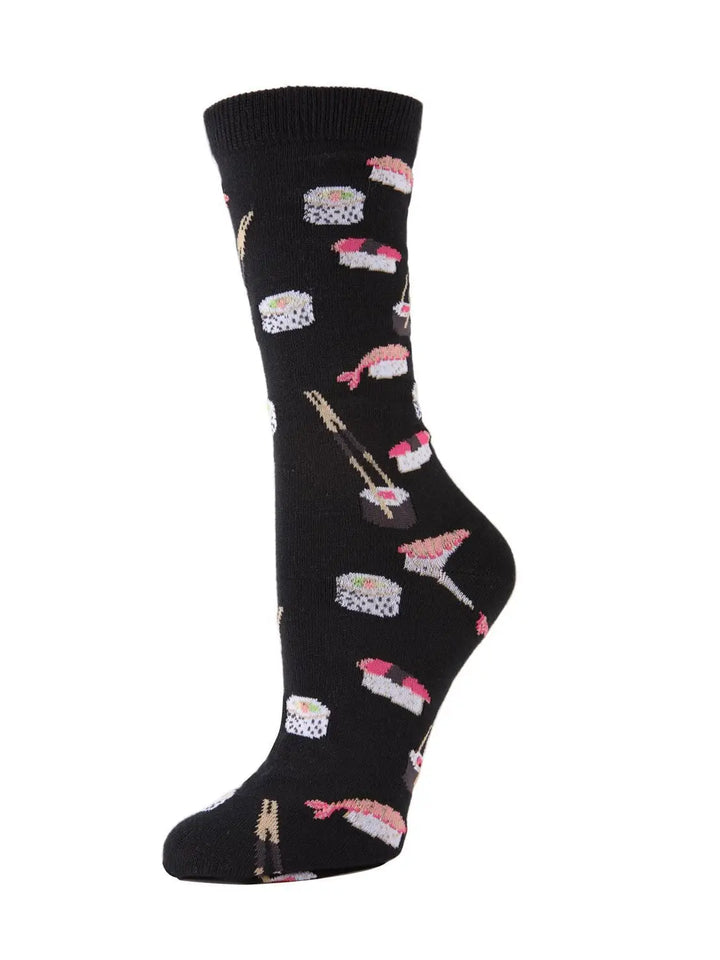 Memoi Bento Assorted Sushi Crew Socks