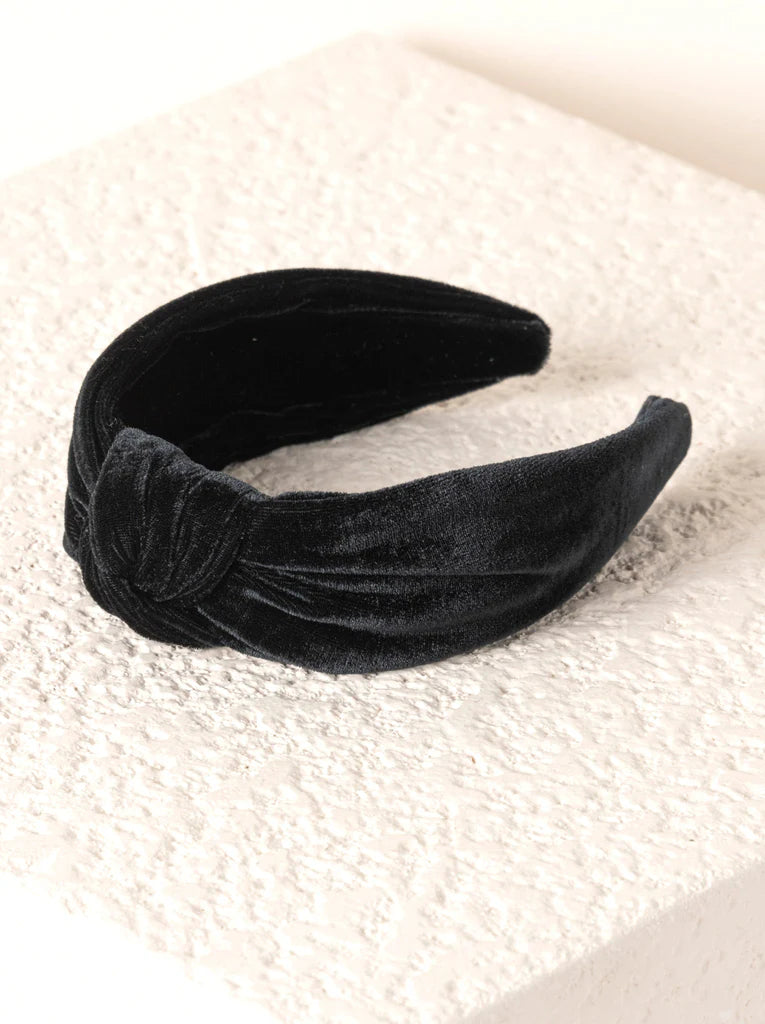Knotted Velvet Headbands