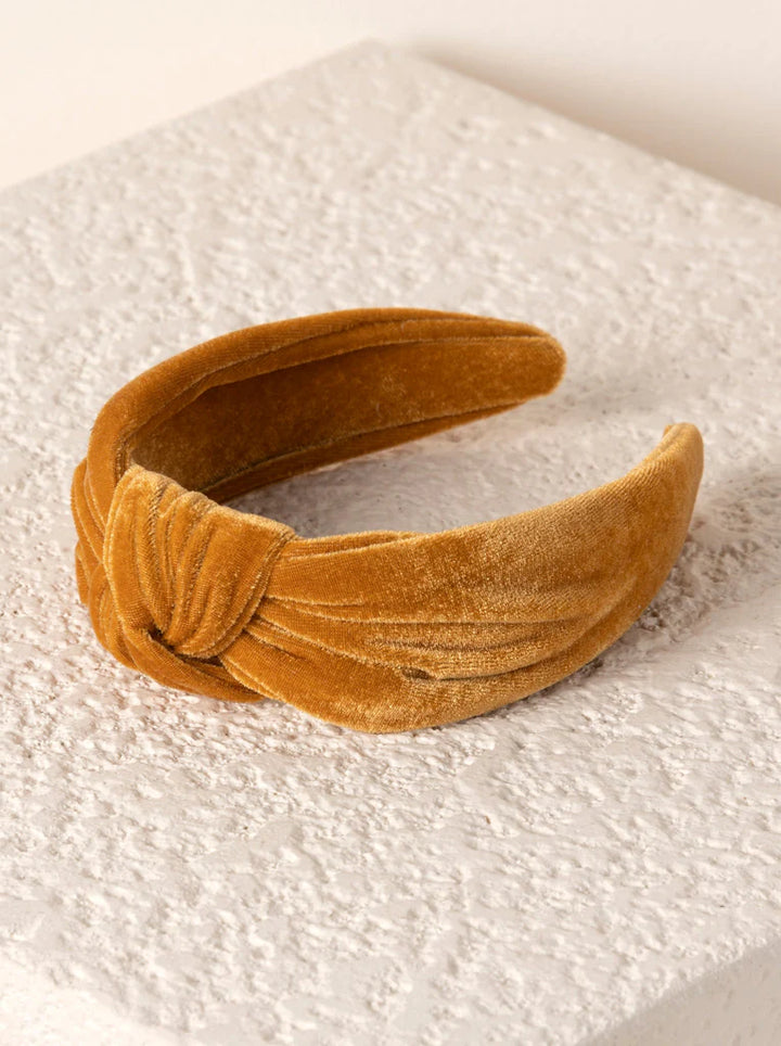 Knotted Velvet Headbands