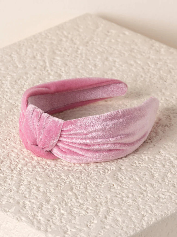 Knotted Velvet Headbands