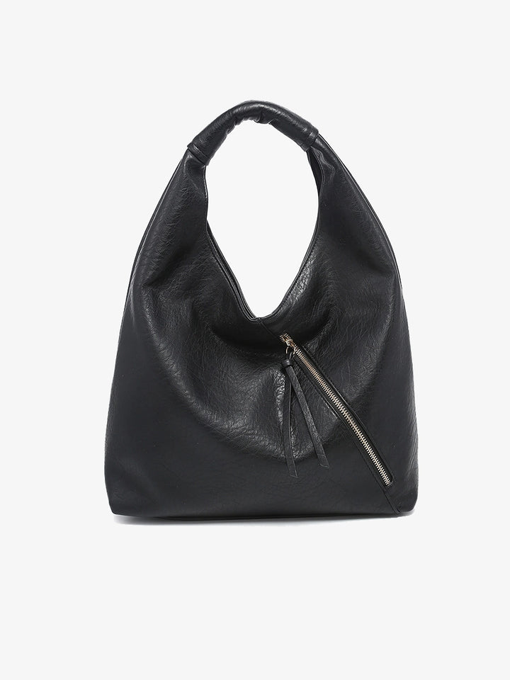 Kat Distressed Hobo Bag