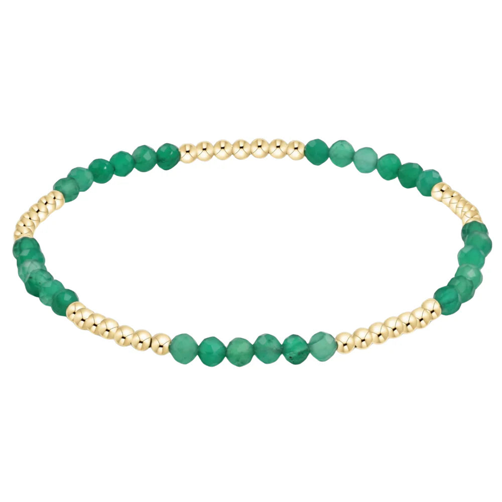 Blissful 2.5mm Green Onyx