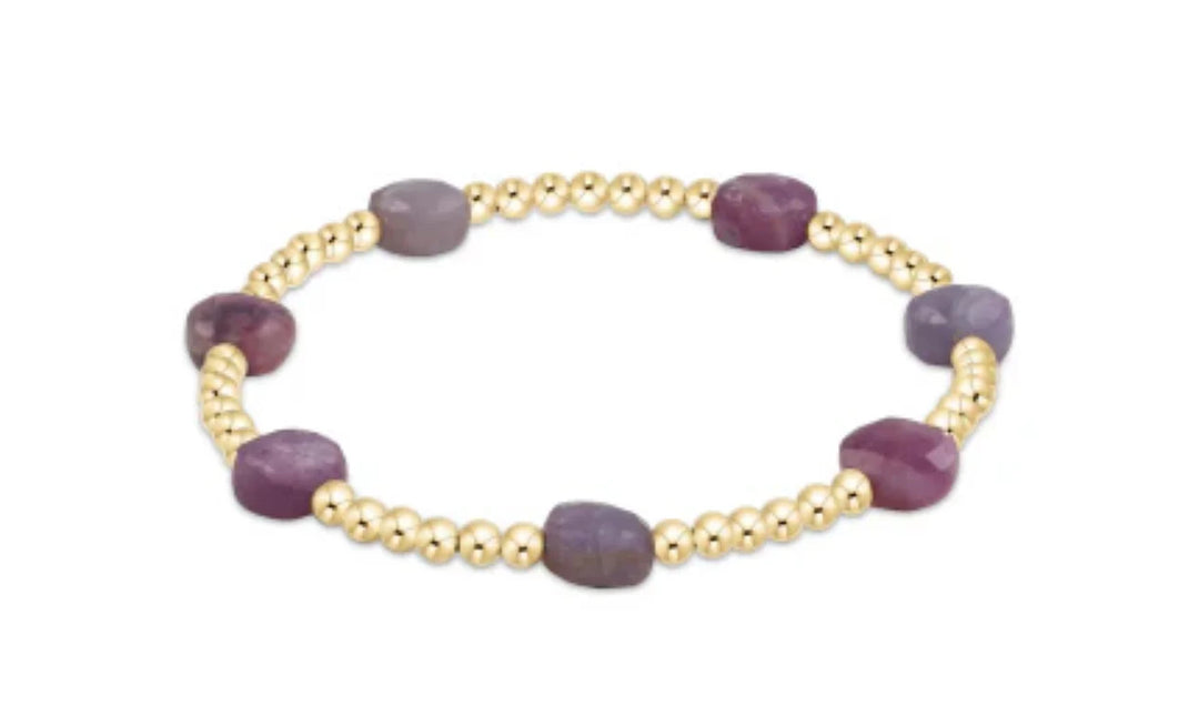 Admire Gold Amethyst Extended - 3mm