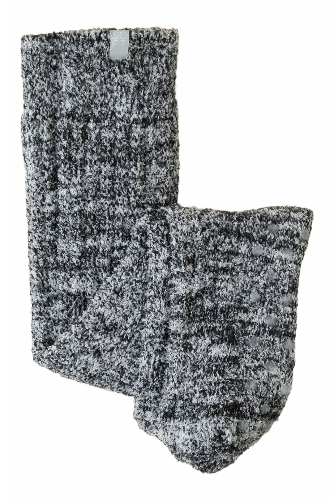 Marshmallow Slouchy Socks with Grippers