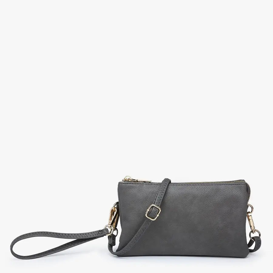 Riley 3 Compartment Crossbody/Wristlet