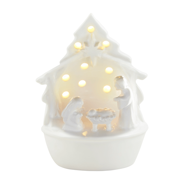 NATIVITY LIGHT-UP SITTER
