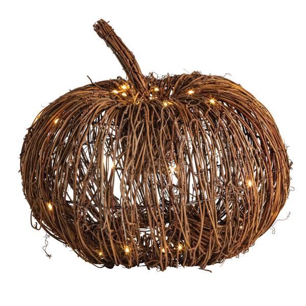 Woven LED Pumpkin