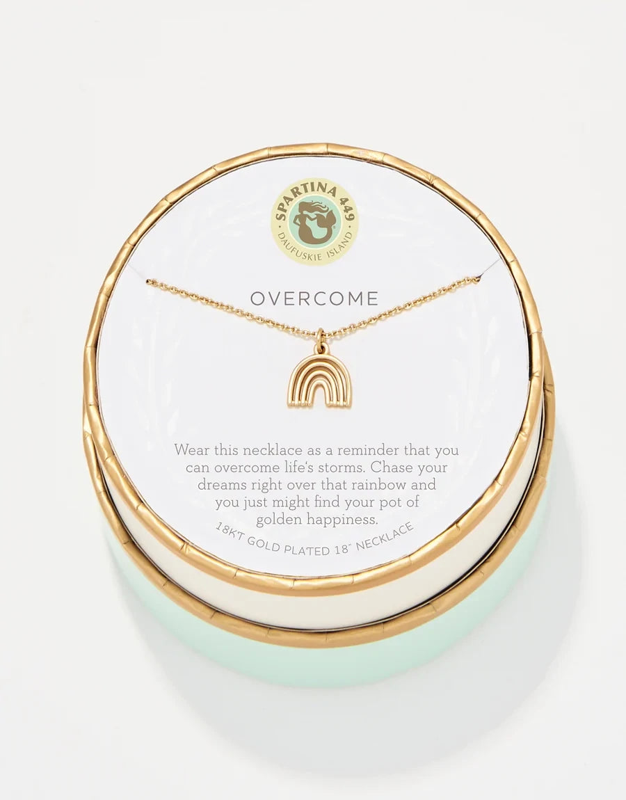 Spartina Sea La Vie Necklace 18“ Overcome/Rainbow