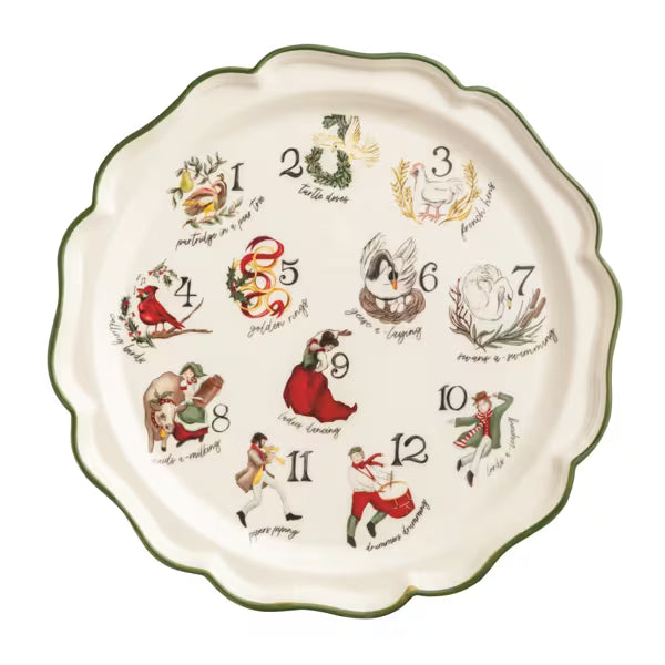 12 DAY OF CHRISTMAS PLATTER