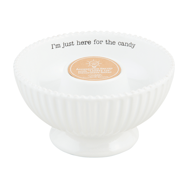 LIGHT-UP SITTER CIRCA CANDY BOWL