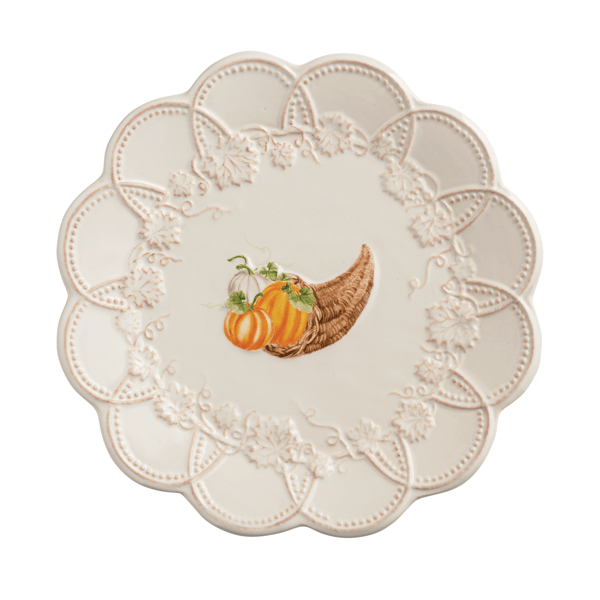 CORNUCOPIA SALAD PLATE