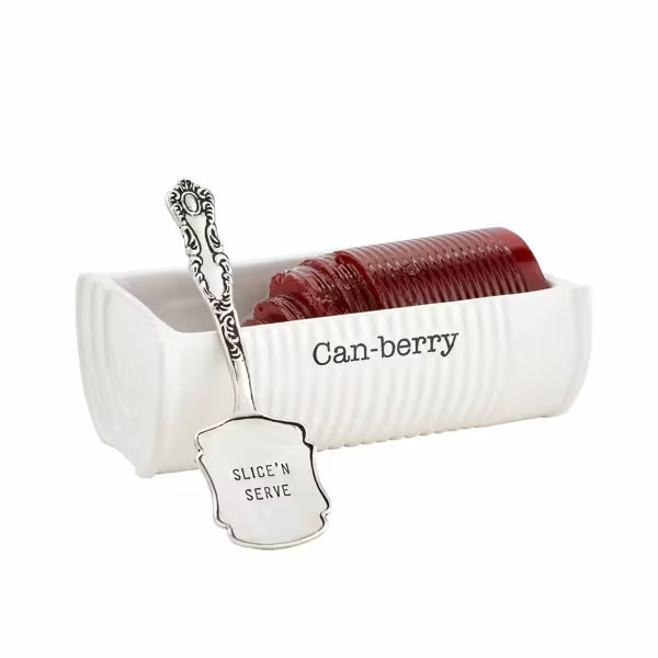 CRANBERRY DISH SET