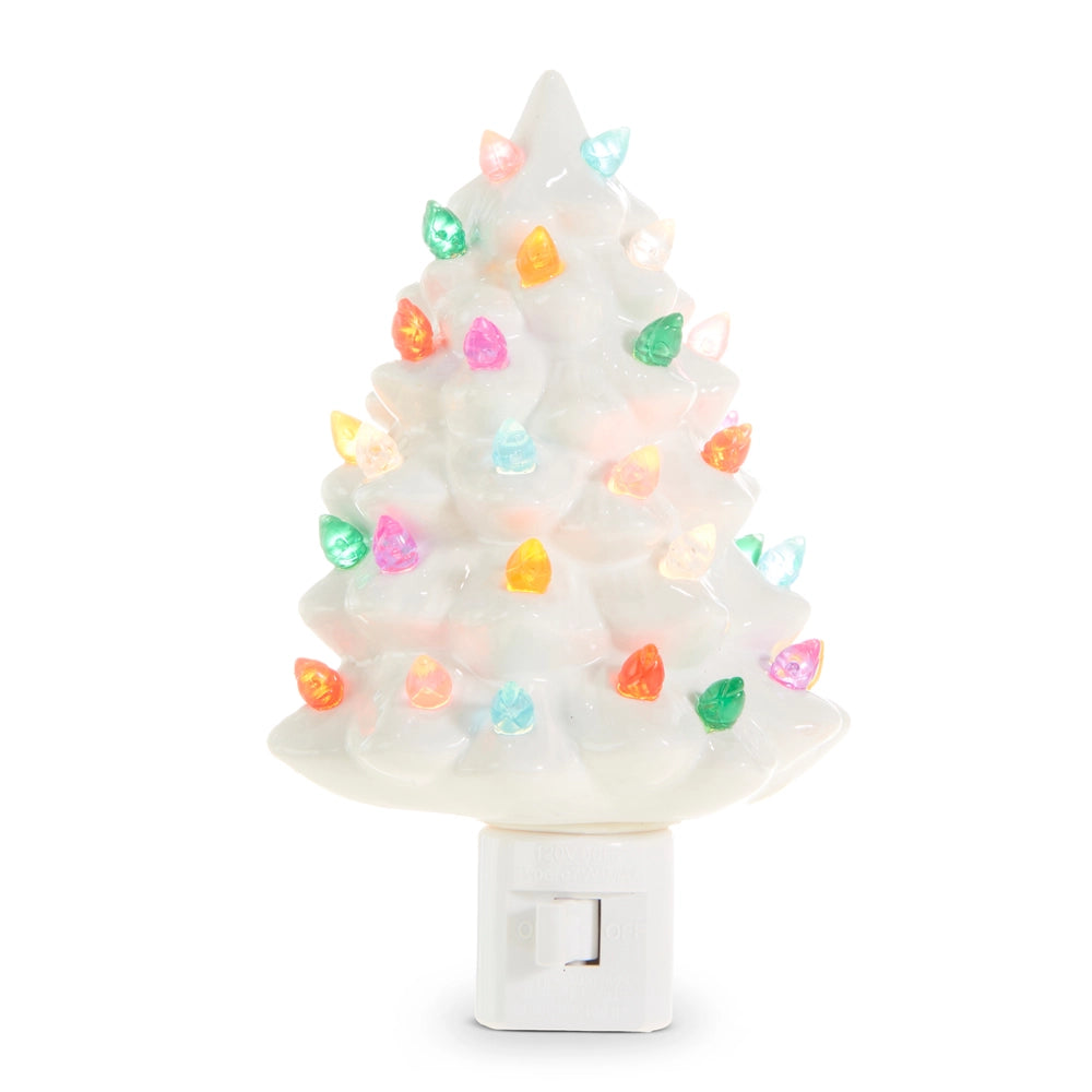 6" Boxed Vintage Tree Night Light