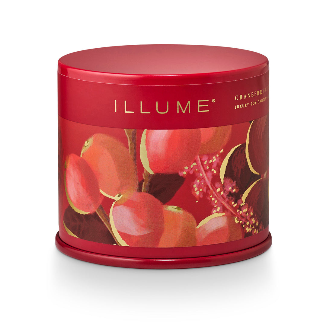Cranberry Currant Demi Vanity Tin Candle