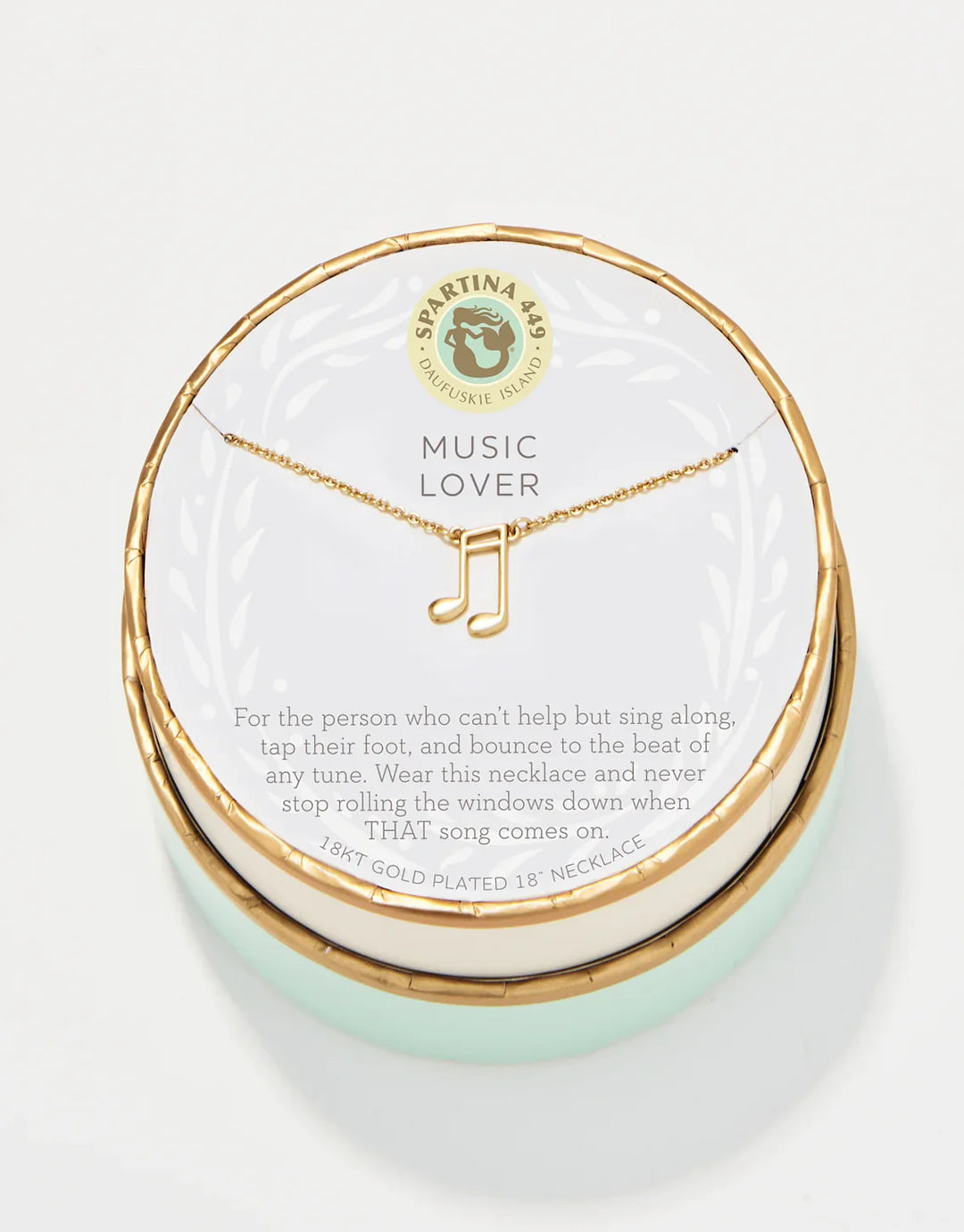 SLV 18 Music Lover/Note GOLD