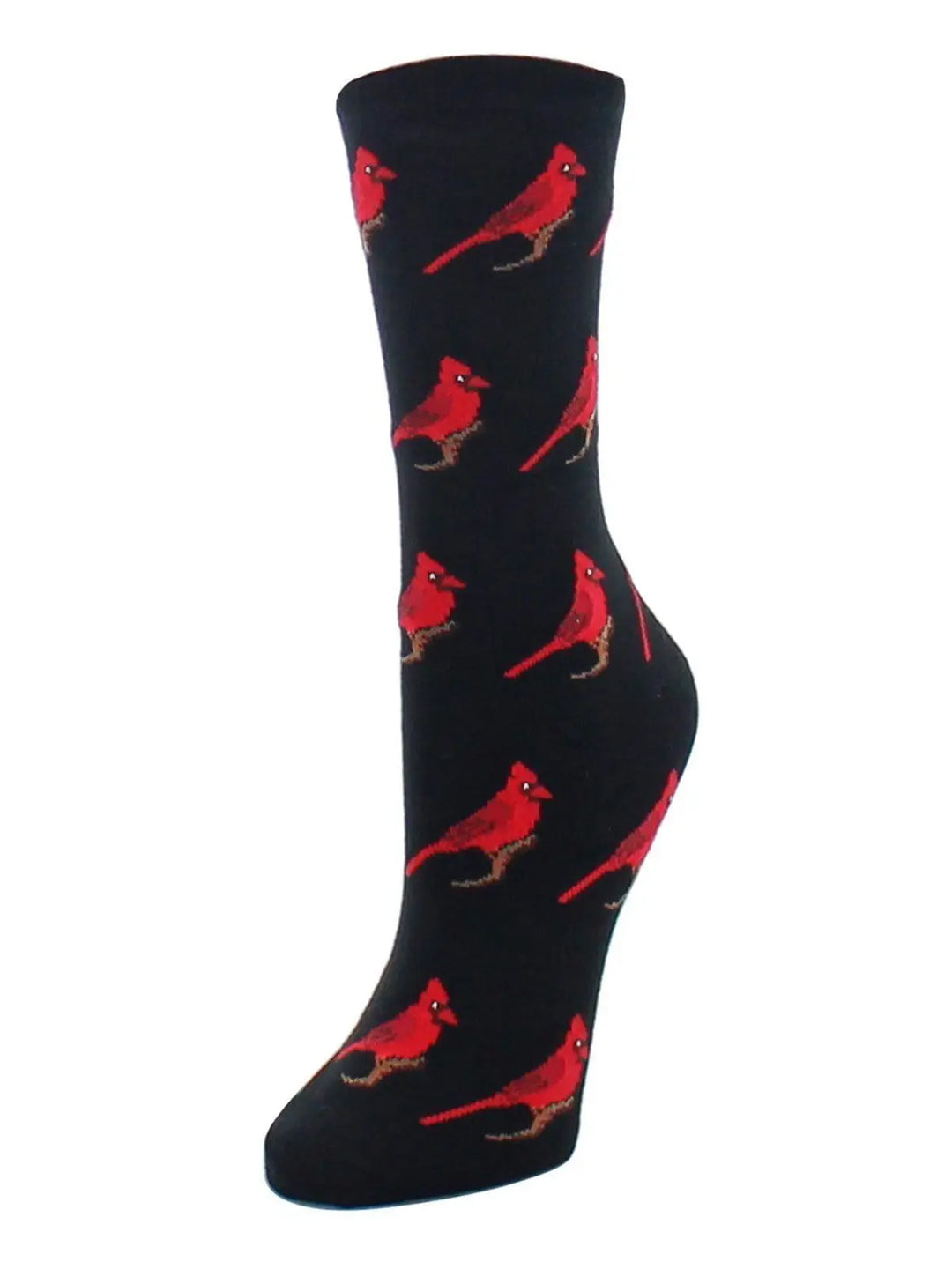 Memoi Cardinal Bamboo Crew Sock