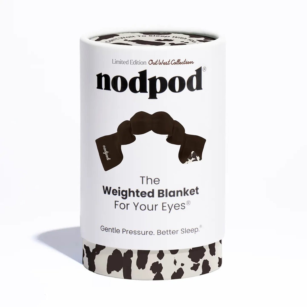 Cowhide Weighted Sleep Mask