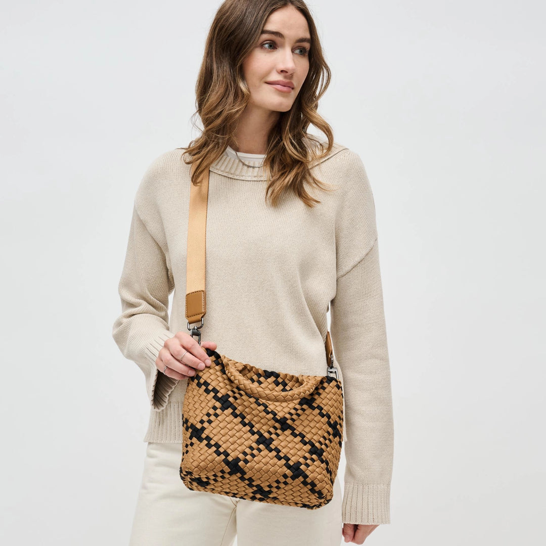 Sky's the Limit Small Woven Neoprene Crossbody