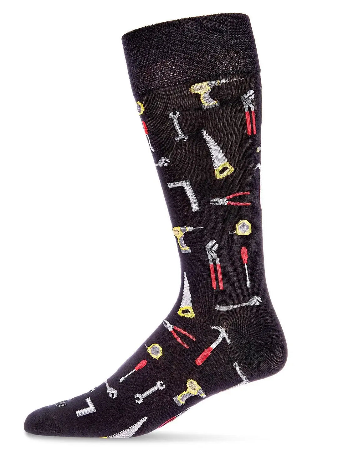 Memoi Lumberjack Bamboo Blend Men's Crew Socks
