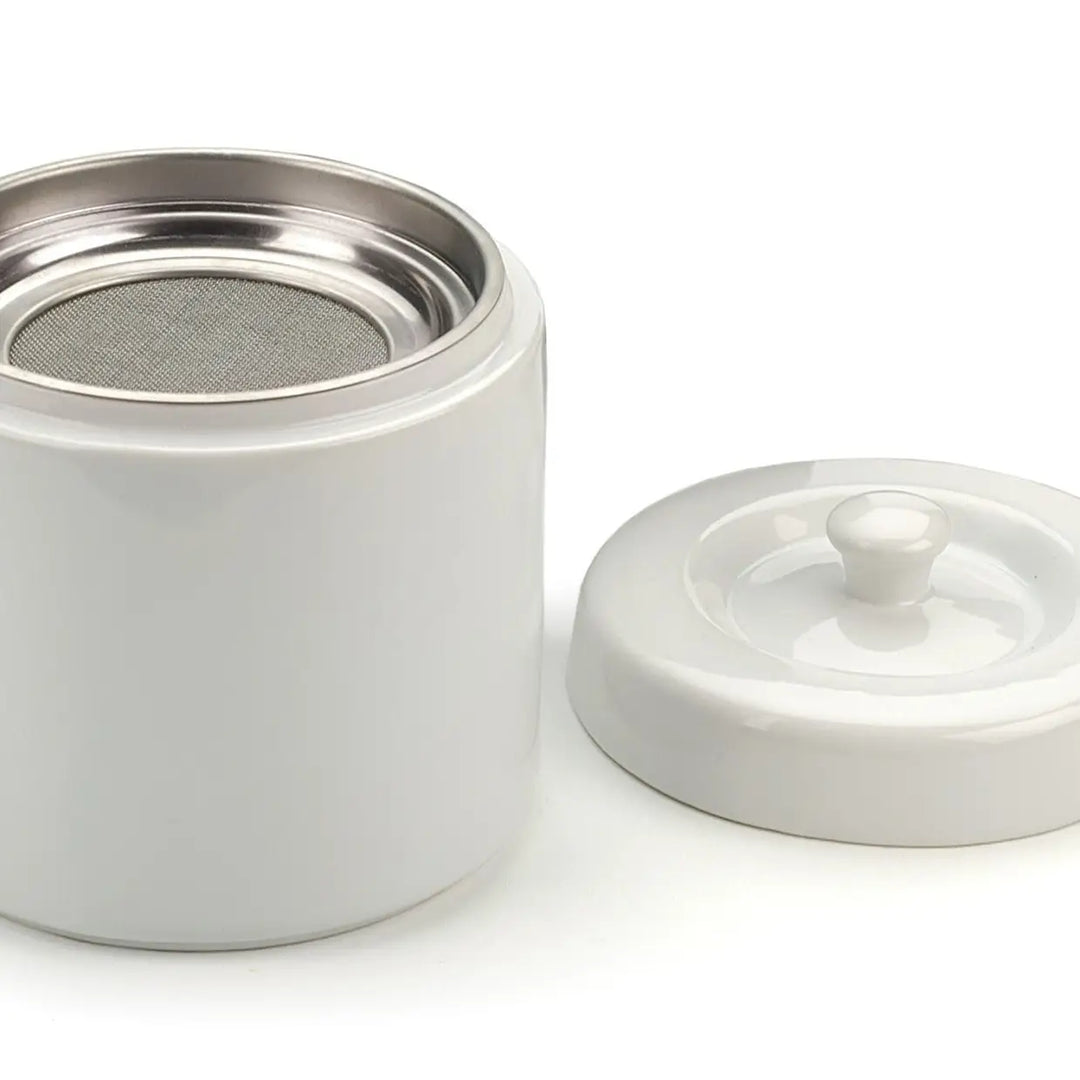 Ceramic Grease Keeper - White