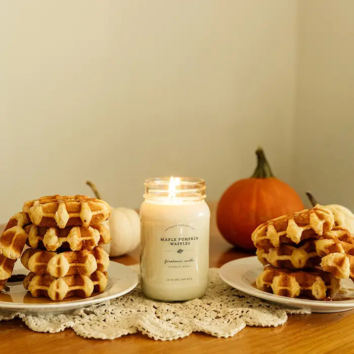 Maple Pumpkin Waffles