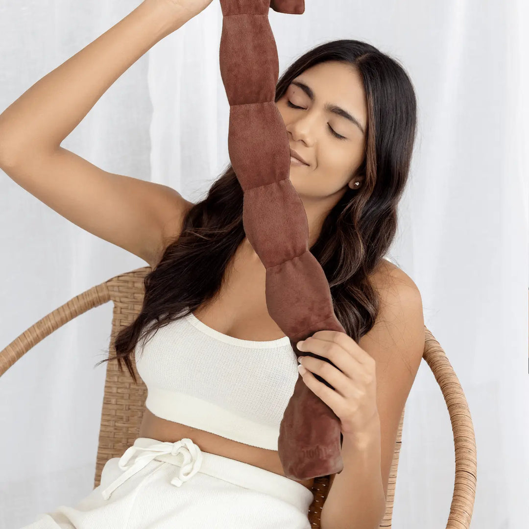 Mocha Weighted Sleep Mask - Eye Mask