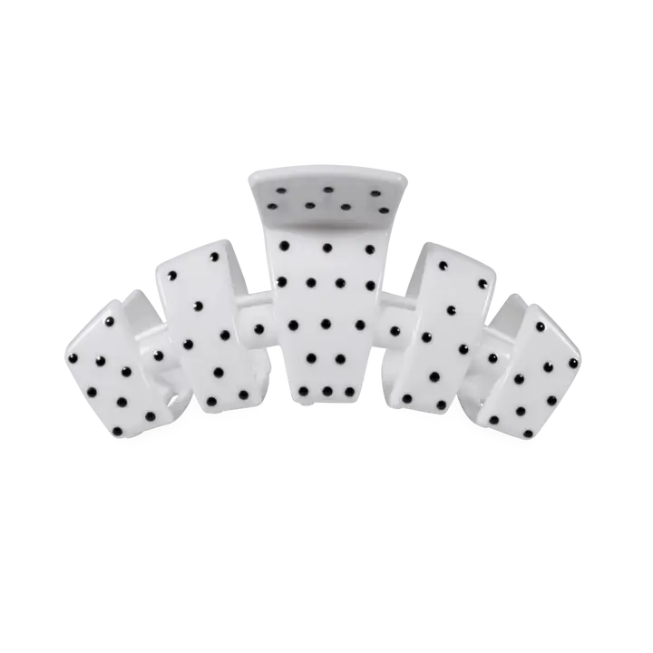 Polka Dot Hair Clip Medium