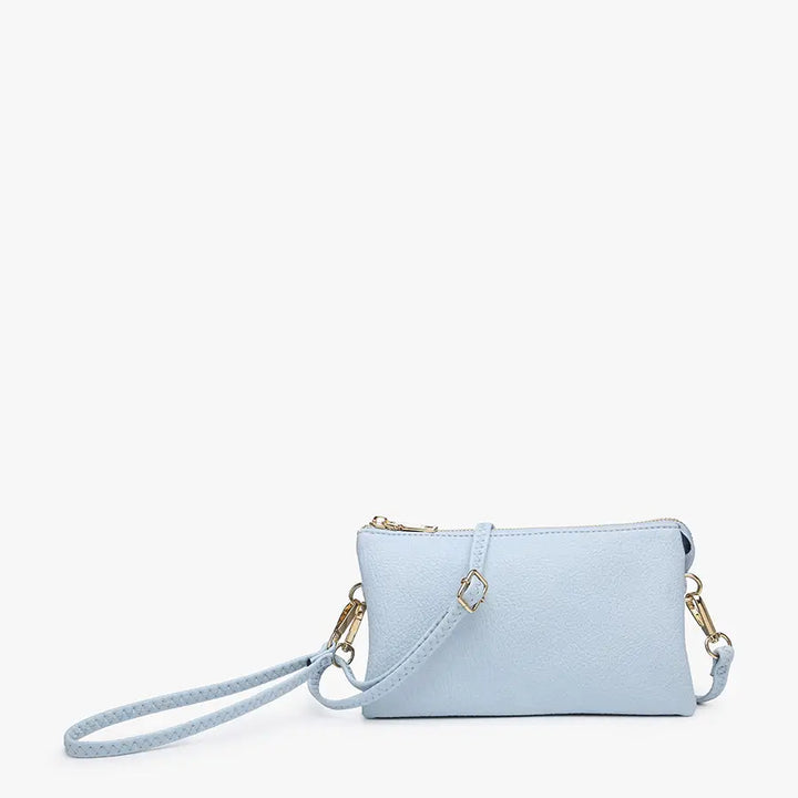 Riley 3 Compartment Crossbody/Wristlet