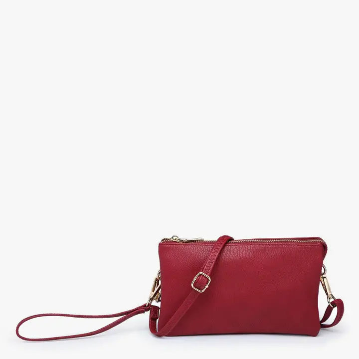 Riley 3 Compartment Crossbody/Wristlet