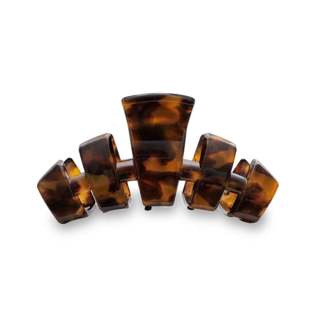Classic Almond Beige Large Claw Clip