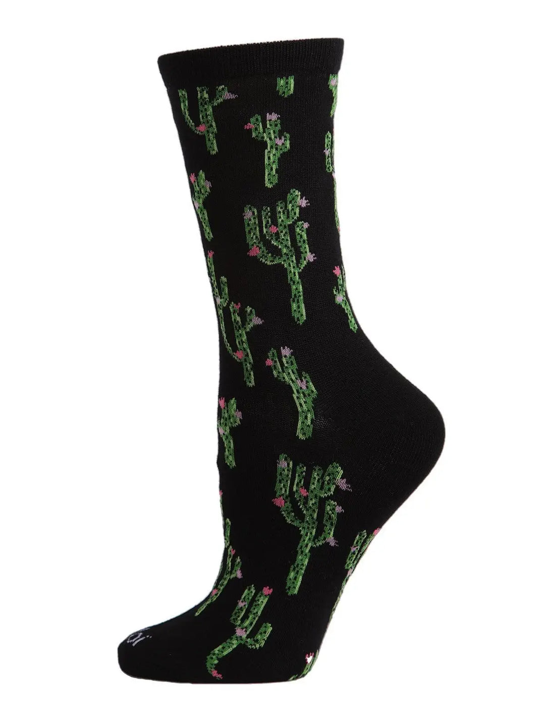 Memoi Cactus Bamboo Blend Crew Socks