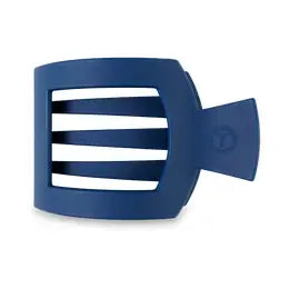 Square Flat Hair Clip | Large | Midnight Rain