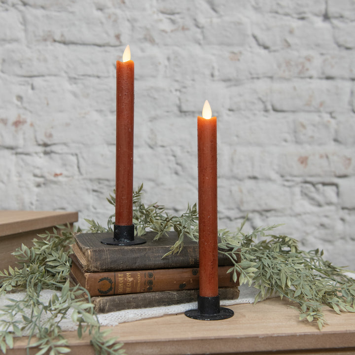 9.5" MOVING FLAME TAPER CANDLE