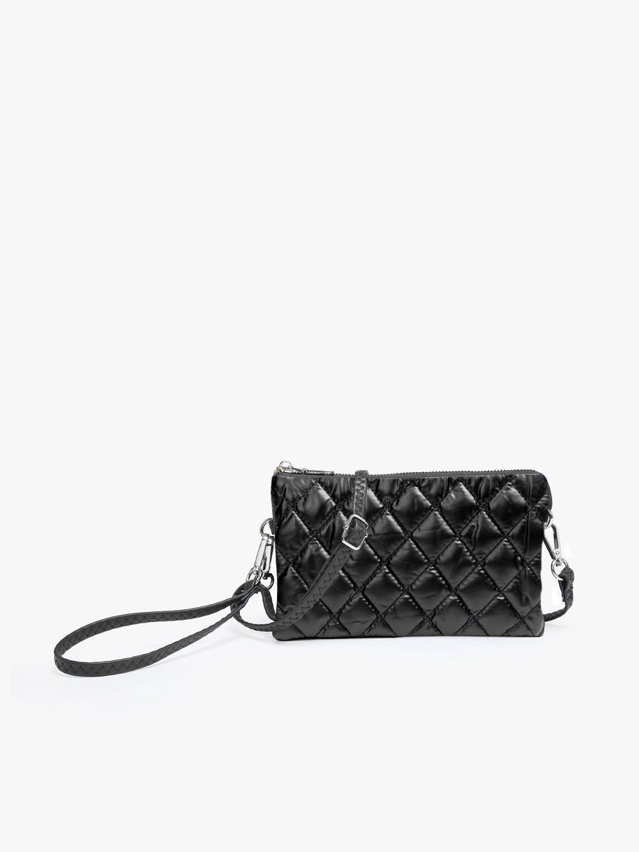 Riley 3 Compartment Crossbody/Wristlet
