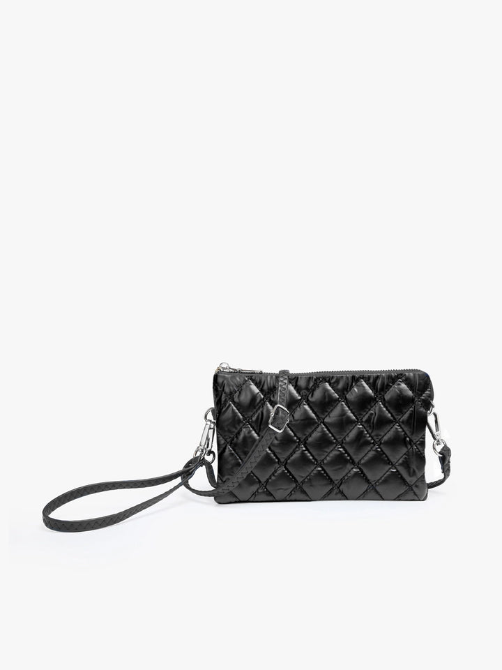 Riley 3 Compartment Crossbody/Wristlet