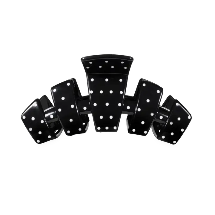 Polka Dot Claw Clip