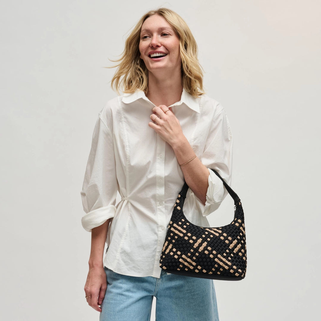 Harmonia - Woven Neoprene Shoulder Bag