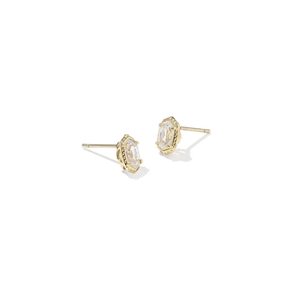 Kendra Scott Mini Ellie Luxe Gold Stud