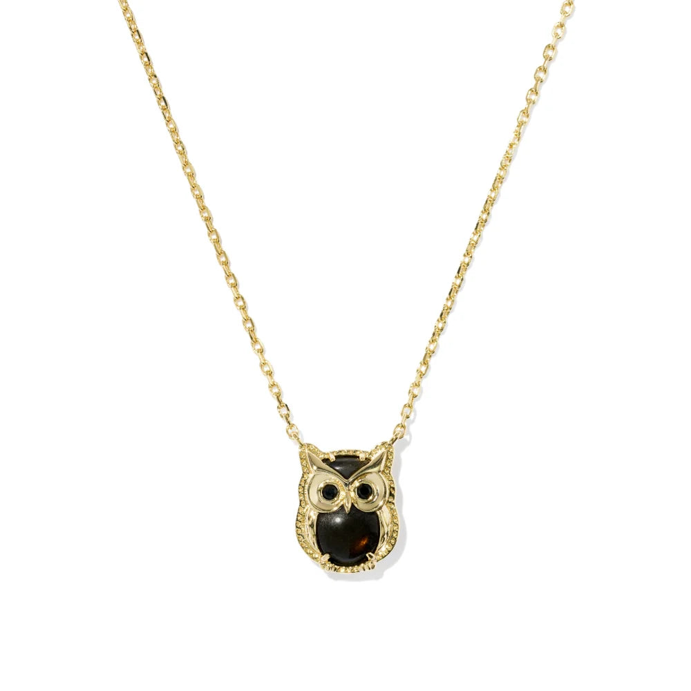 Kendra Scott Owl Short Pendant Necklace